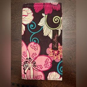 Vera Bradley checkbook cover